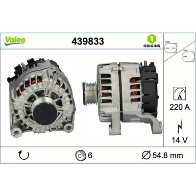 generátor VALEO 439833