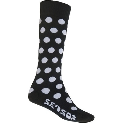 Sensor THERMOSNOW DOTS ponožky černá