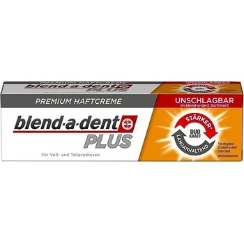 Blend-a-dent Plus Dual Power Light Mint Fixačný Krém Na Protézu 40 g