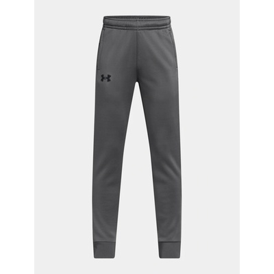 Under Armour chlapecké tepláky ARMOUR FLEECE Joggers 1373543 025 šedá