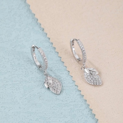 Jan Kos jewellery stříbrné náušnice MHT-2639/SW00