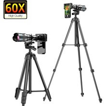 Apexel 60X Teleobjektív s tripod statívom