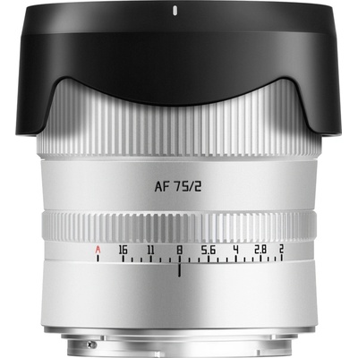 TTArtisan APS-C AF75mm F2 Nikon Z Silver