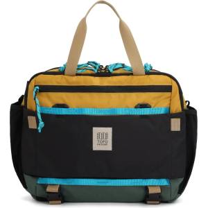 Topo Designs Чанта за рамо Topo designs Mountain Cross Bag 17 Shoulder bag - Mustard / Forest - размер 17 l (510-6690-0311)