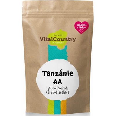 Vital Country Tanzánie AA mletá 0,5 kg