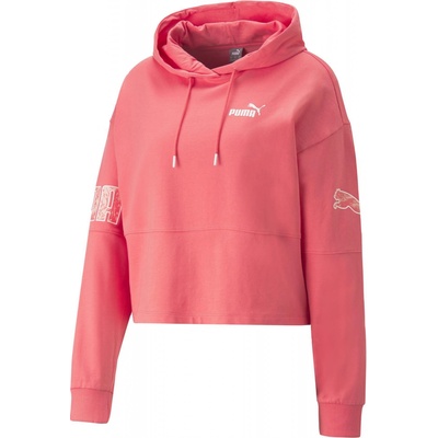 Puma Power Colorblock Summer Hoodie 67406863 oranžová