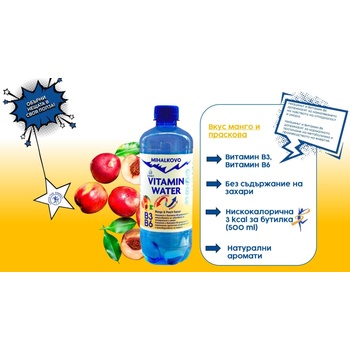 МИХАЛКОВО Михалково с витамини манго и праскова 6бр х 500мл