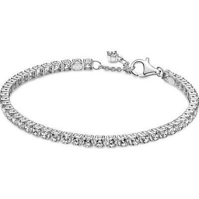 PANDORA Třpytivý tenisový náramek 18 cm 591469C01-18