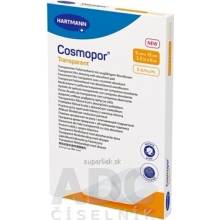 Cosmopor transparent priehľadné fóliové krytie na rany sterilné 9 x 15 cm 5 ks