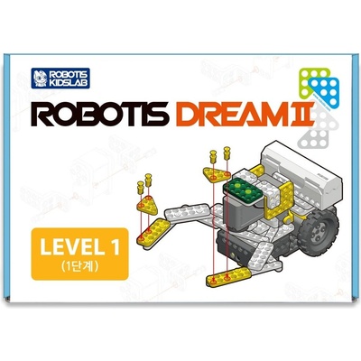 Robotis Комплект за роботика DREAM II Level 1, програмируем, с образователна цел, 8+ (901-0036-201)