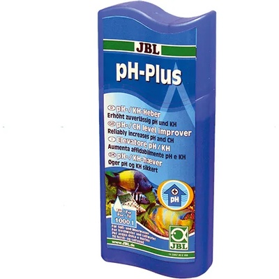 JBL pH-Plus 100мл - За повишаване на pH-/GH-то на водата, всяко влияние на pH трябва да бъде тествано с тест за pH. 100 мл