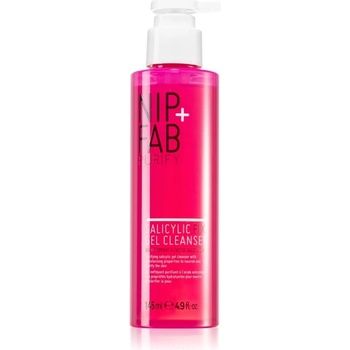 NIP+FAB Salicylic Fix čisticí gel na obličej 145 ml