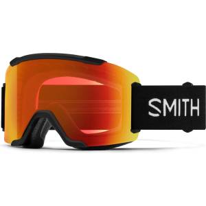 SMITH Ски маска Smith Squad2 2CP Mirror S2 + Storm Yellow Flash S1 Ski goggles - Black / CP Everyday Red Mirror (417-5857-0111)