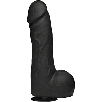Doc Johnson Merci The Perfect Cock Dual Density UltraSKYN Vac-U-Lock 10.5 Inch 26cm Black