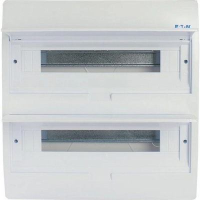Eaton Пластмасово табло за вграден монтаж eaton bc-u-2/36 tw eco ip40, 281711 - 2 реда, 36 модула, ip40 (281711)