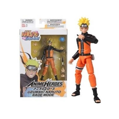 Naruto Съчленена Фигура Naruto Anime Heroes - Uzumaki Naruto Sage Mode 17 cm