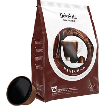 Dolce Vita Горещ шоколад MaxiCiock - Dolce Vita - 16 капсули за Dolce Gusto