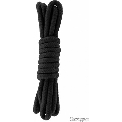 Sex Extra Bondage lano 3 m čierne