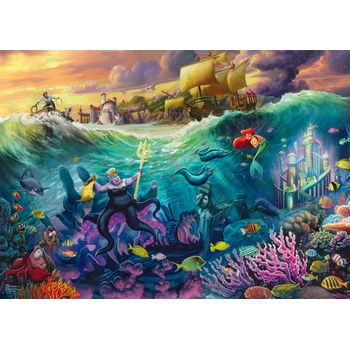 Schmidt Spiele - Puzzle Thomas Kinkade: Disney Dreams Collection - Ursula - 1 000 piese
