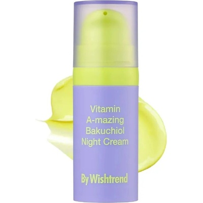 Wishtrend Vitamin A-mazing Bakuchiol Night Cream MINI - Нощен крем с ретинол и бакучиол MINI 10г
