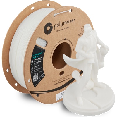 Polymaker PLA Pro White - 1, 75 mm / 1000 g (PA13001)