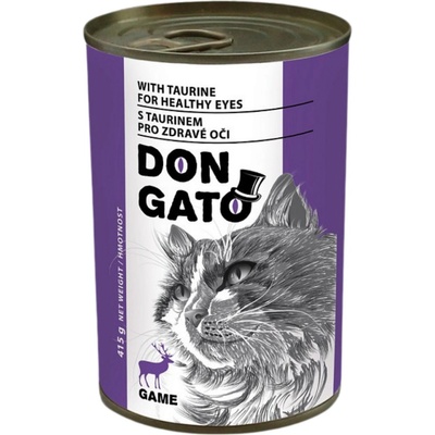 Don Gato kočka zvěřina 415 g – Hledejceny.cz