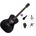 Pasadena PG-200 Premium SET Black Джъмбо китара