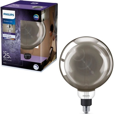 Philips LED žárovka Modern LED G200 E27 6,5W/25W stmívatelná, 4000K 230V