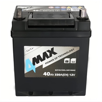 Image 1 of 4MAX 40Ah 330A left+ JIS (BAT40)