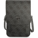 Pouzdro Guess PU 4G Triangle Logo Phone Bag černé
