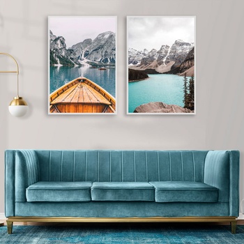 Decono Картини Езеро в Планината