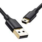 UGREEN USB кабел Ugreen US132 Mini-USB към USB-A 3м черен (10386)