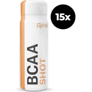 GymBeam BCAA Shot 15 x 90 ml кайсия