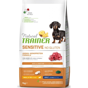 Natural Trainer Sensitive No Gluten Adult Mini jehně&rýže 7 kg