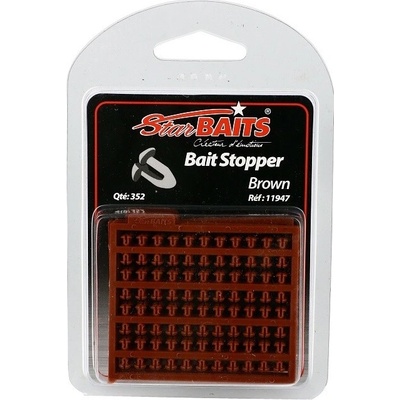 STARBAITS Zarážky na boilies Bait Stopper Brown – Zboží Dáma
