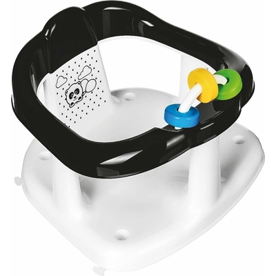 Maltex Sedadlo do vane s hračkami Panda White Black