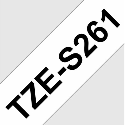 Brother - TZ-S261, biela / čierna (36mm, extr. Adhézie.)