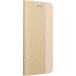 Forcell Луксозен Калъф за Samsung A25, Sensitive Book Case, Златист (5903396240164)