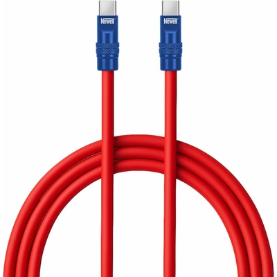 Newell NL4988 USB-C 100W 2m silikonový červeno-tmavě modrý