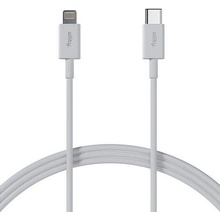 Allity GSM186404 USB-C/Lightning, 2m, bílý