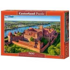 Castorland 500-piece puzzle View of The Malbork Castle, Poland B-54039