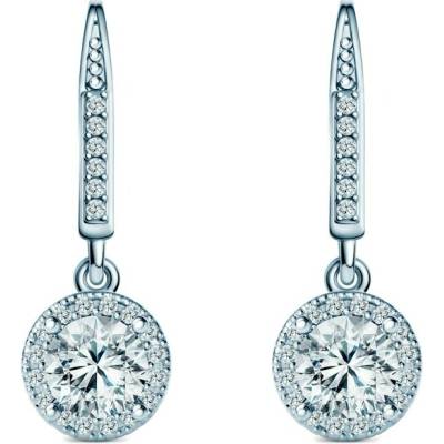SAVICKI Náušnice This is Love bílé zlato laboratorní diamanty TIL-K02-BR-050-LAB-B