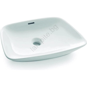 Bathco 0091 - Умивалник за плот ANABEL 50x36 см порцелан/бяла (BO0011)