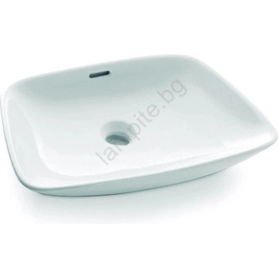 Bathco 0091 - Умивалник за плот ANABEL 50x36 см порцелан/бяла (BO0011)