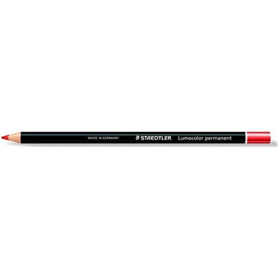 Staedtler Lumocolor značkovacia ceruzka na všetko vodovzdorná glasochrom108 20 červená 108 20 2