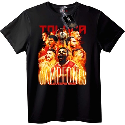 NOONEBRAND Тениска Толука Шампиони 2023 - 2XL, Black