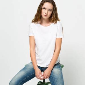 Tommy Hilfiger Дамска тениска Tommy Hilfiger - kidzoneoutlet - 31,29 лв