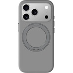 AMAZINGTHING Силиконов (TPU) калъф с MagSafe за iPhone 17 Pro Max - AmazingThing Cloudie MagSpin Magnetic Soft Silicone Case (сив) (IP176.9PCGY)
