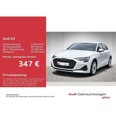 Audi A3 40 TFSIe S tronic 150 kW