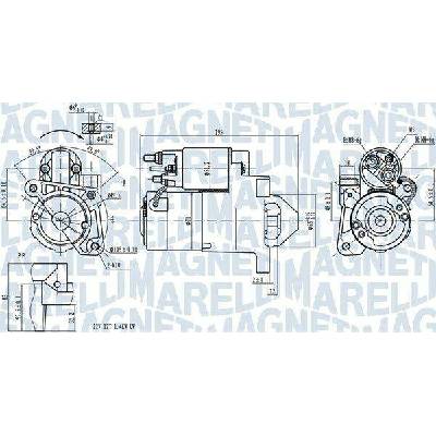 Startér MAGNETI MARELLI 063721273010